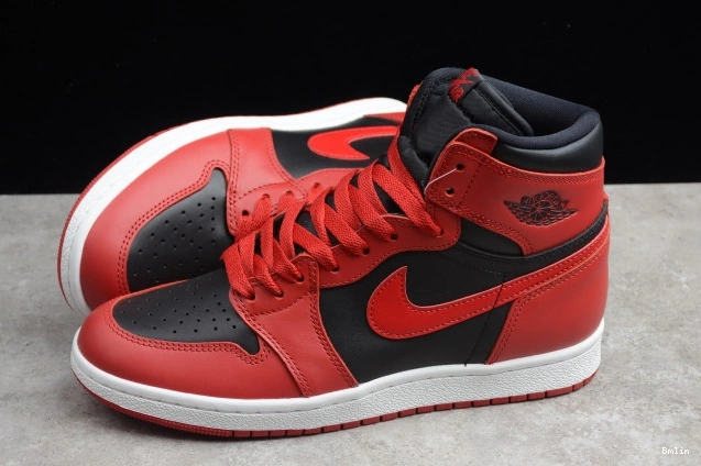 Bmlin Varsity 85 Red Jordan Air 1 High BQ4422-600 0815